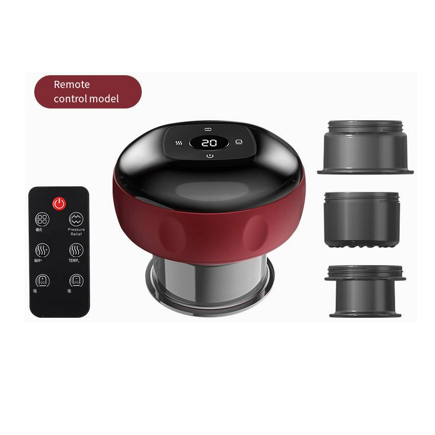 Professional Remote Control Cupping Machine - Red Edition